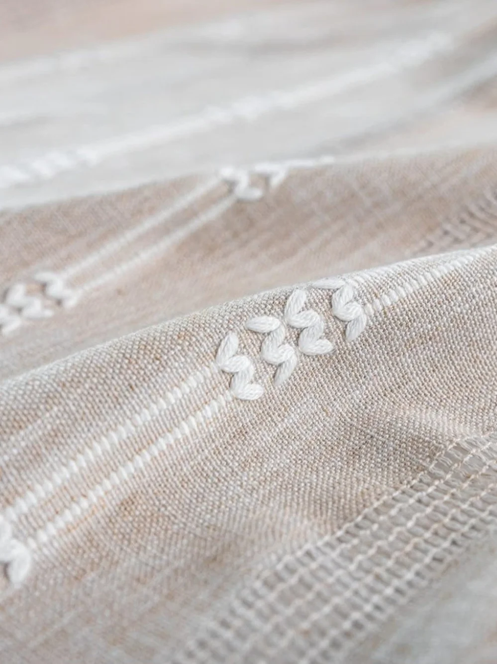 Sheer Linen Window Curtain Panels - 52